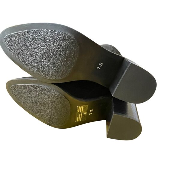 Seychelles Over-The-Knee Black Block Heel Boots Shoes Size 7.5 NEW - Picture 7 of 9